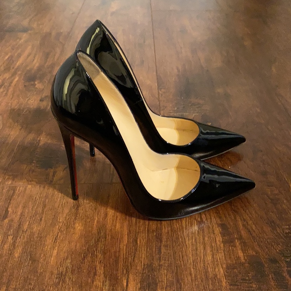 Christian Louboutin So Kate 120 Patent Pumps